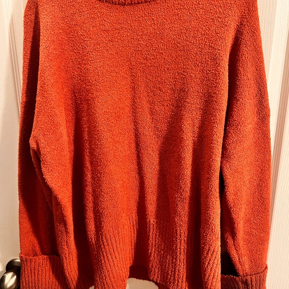 Cozy Coral Sweater for Women - Picture 2 of 2